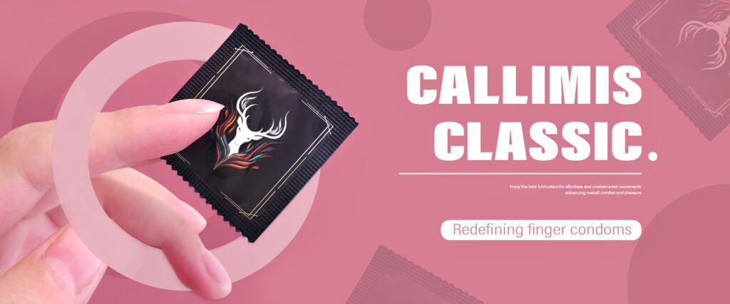 Callimis Finger Condoms Banner