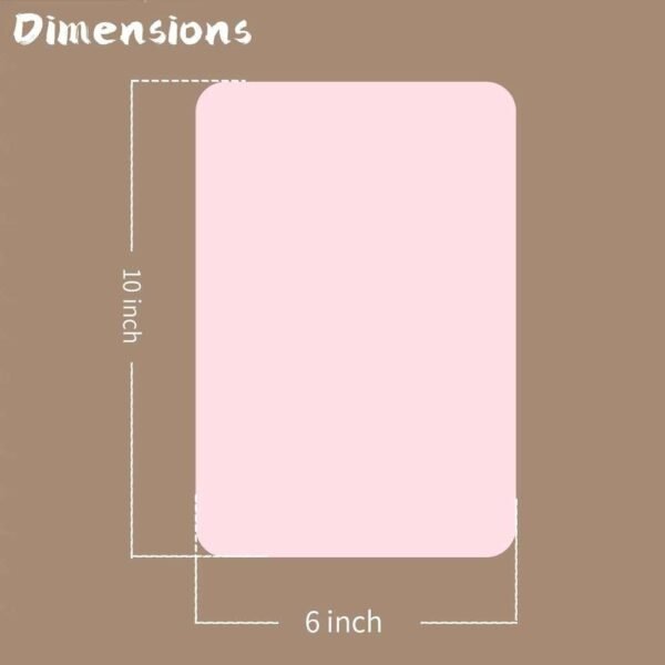 Dimension of Dental Dam for Oral