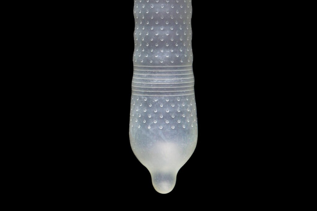 Textured condom