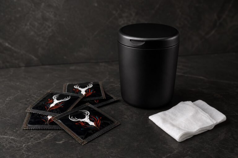 How to dispose of finger condoms discreetly